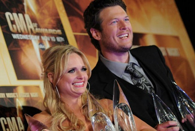 106692127 Blake Shelton and Miranda Lambert