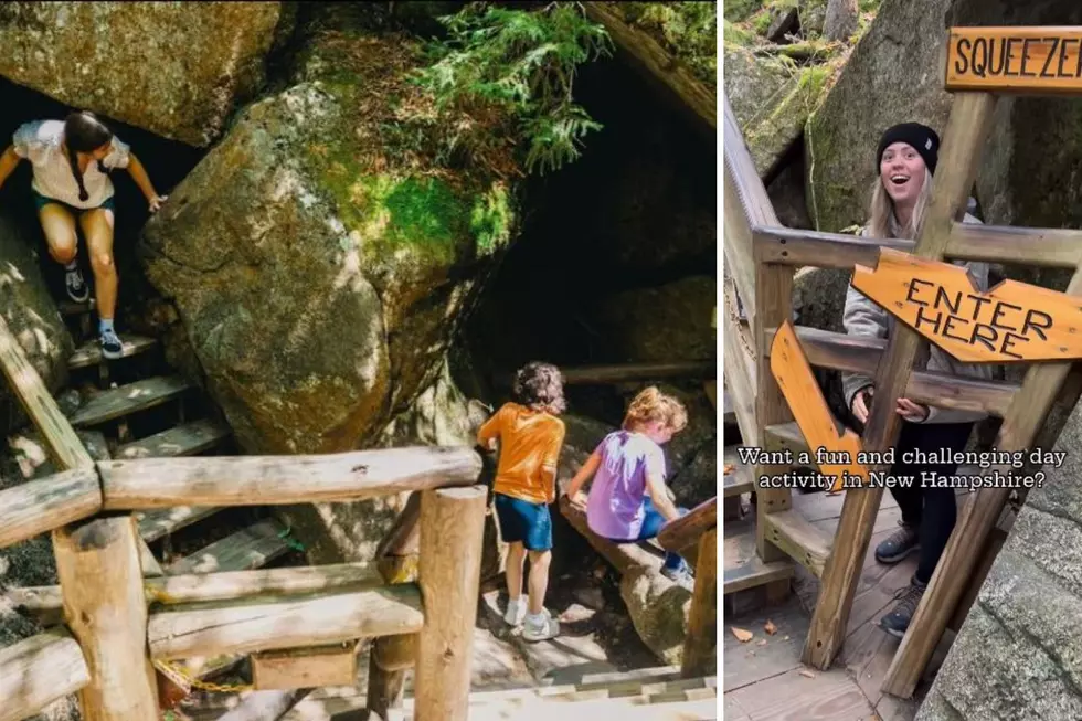 Have You Squeezed Through These Boulder Caves in New Hampshire?